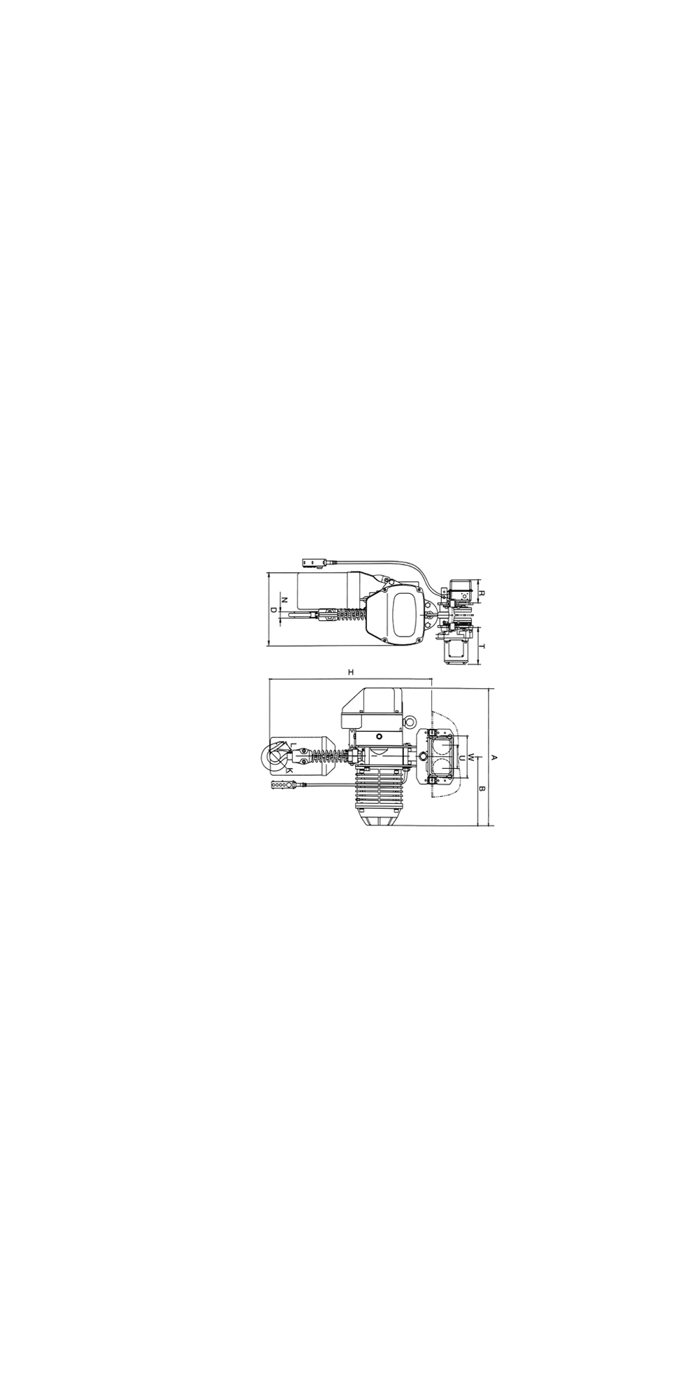 電動葫蘆單速型電動小車運行式1噸手機版產(chǎn)品細(xì)節(jié)